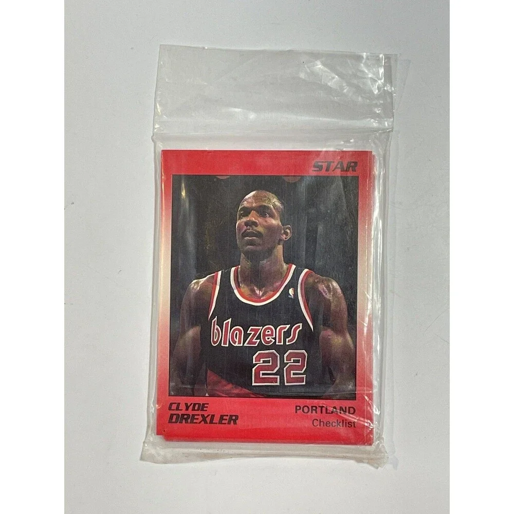 Portland Trail Blazers Team Sets & (4) 1991 Star Clyde Drexler 11-card Sets